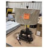 Moose lamp 25 inches tallantler broken