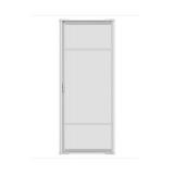 36 in. x 81 in. Brisa White Standard Retractable