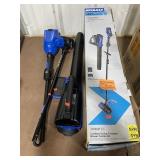 Kobalt 40v cordless trimmer and blower Includes