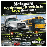 05.02.26 Metzger's Equipment & Vehicle Live Auction