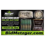 08.16.26 - The Outstanding Barlow Online Auction! Silver Bars & Rounds-Coins-Furniture-Art