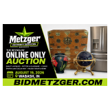 08.19.26 The Reynold's Online Only Auction!-Pottery-Glassware-Clocks-Cards-Bottles-Jars-Duck Decor