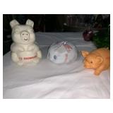 Banks Inc. Indianapolis Morris Plan W/ Key, Piggy