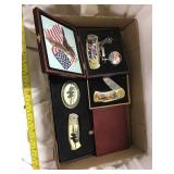 Collector Pocket Knife Sets In Cases