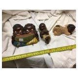 Black Americana Figures & Wall Hanging