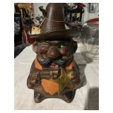 Sheriff Cookie Jar