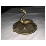 Brass Pelican Ash Tray