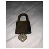 Wb Brass Lock With Key