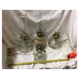 (4) Oil Lamps