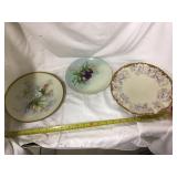 Three Porcelain Plates