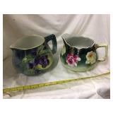 Hand Painted Pitchers
