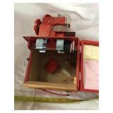 Childs Battery Operated Sewing Machine In Case