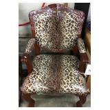 Upholstered Carved Chair