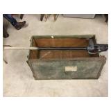 Box And Homart Pump, Box  Measures 34 X 16