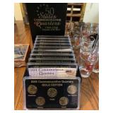 Commemorative Quarters Gold Edition, 1999 Through