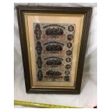 The Sussex Banks One Dollar And Two Dollar Bills,