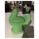 Le Smith Glass Turkey Soup Bowl