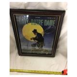 Navy Vs. Notre Dame October 29, 1949 Backside Of