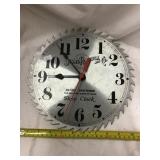Sears And Roebuck Company Saw Blade Clock,
