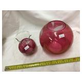 Small Vase And Rose Bowl