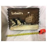 Labatts Plastic Advertising, 15 X 10