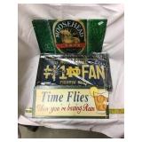 Moose Head, Notre Dame Clock, And Time Flies When