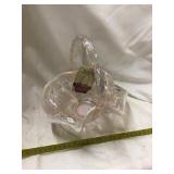 Fenton Glass Basket