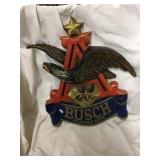 Busch Bavarian Beer Plastic Advertising, 18 X 14