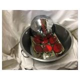 Crosley Hubcap, Reflectors,  Stainless Steel Pan