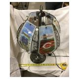 Touch Lamp With Notre Dame, Cincinnati Reds,