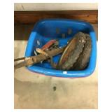Pedal Tractor Tires, Toy Bin And Misc.