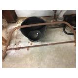 Bow Saw & Coal Bucket