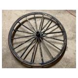 Buggy Wheels And Steel Wheel That Is 24 Inches