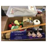 Ice Crystal Trees, Yardstick, Christmas Decor,