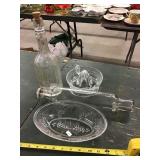 Juicer, Rolling Pin, Dish, Glass Jar