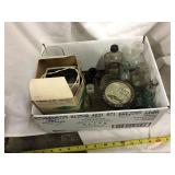 Vintage glass bottles, Slide viewer