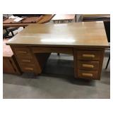 Wooden office desk, 55 x 28 x 30