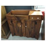 Dry sink, 36 x 34 x 12