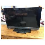 Sony flat screen TV with remote, 32 inch, 2010