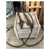 Clamps and hose reel