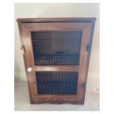 Mini Pie Safe 16x9x24