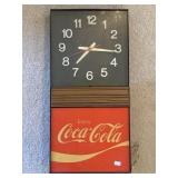 Coca-cola Clock 21x10