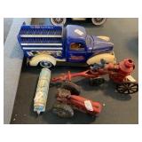 Pepsi Cola Truck, Cast Iron Toys