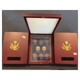 3 2007 Presidential Dollars Collectors Cases