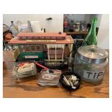 Nascar Coasters, Ash Trays, Beam Train Car, Drink