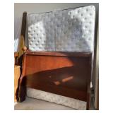 Full Size Bed, Frame, Mattress And Box Spring