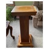 Wooden Plant Stand 13x33