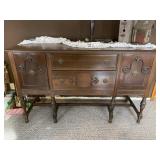 Buffet 60x21x39 No Contents Has Damage