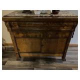 Commode 36x19x31 On Casters Needs Repair