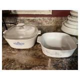 2.5 Quart Corning Ware Baking Dish And Baking